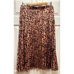 Anthropologie Peyton Jensen Animal Print Skirt, Size M
